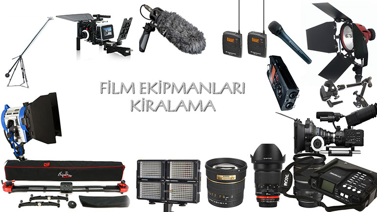 film equipment rental  in turkey